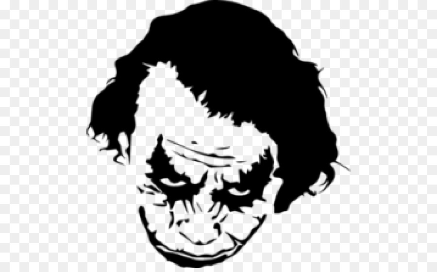 Joker  Harley Quinn Stencil Art - joker png download - 630*552 - Free Transparent Joker png Download.