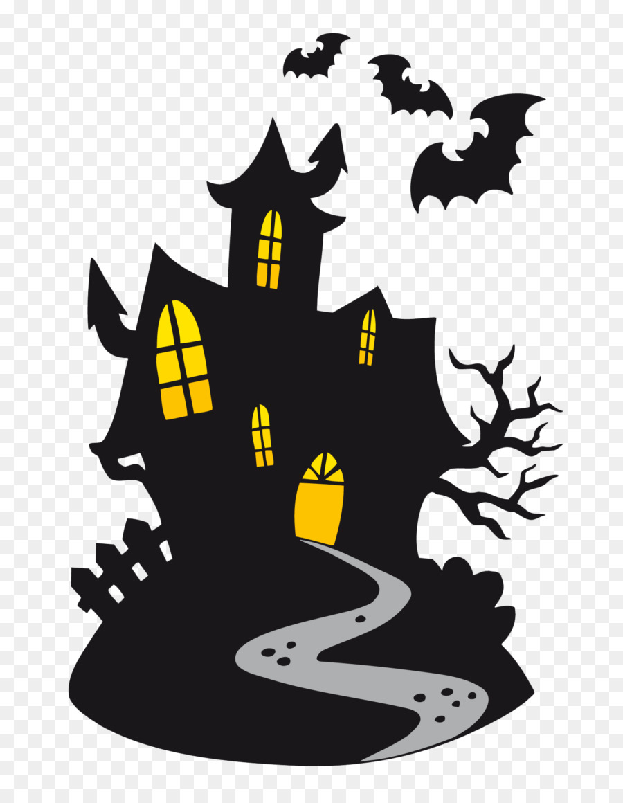 Haunted house Halloween Clip art - Halloween png download - 768*1145 - Free Transparent Haunted House png Download.
