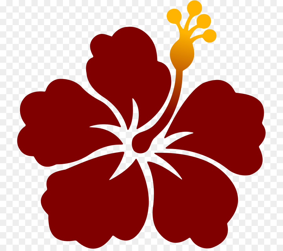 Shoeblackplant Hawaiian hibiscus Sticker Mallows Common Hibiscus - silhouette png download - 791*793 - Free Transparent Shoeblackplant png Download.