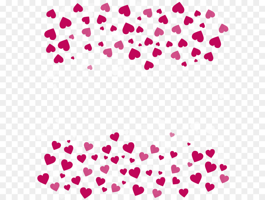 Heart Valentines Day Clip art - Cartoon Heart Border png download - 656*676 - Free Transparent  png Download.
