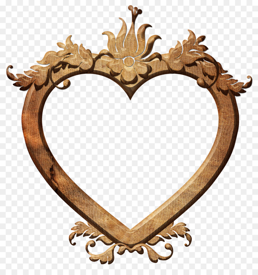 Picture Frames Love Mirror Heart - heart frame png download - 1223*1280 - Free Transparent Picture Frames png Download.