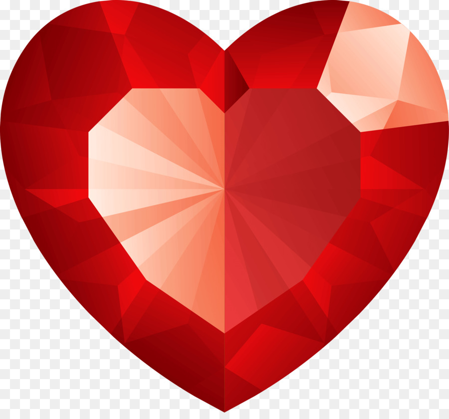 Heart Transparency and translucency Clip art - dimond png download - 3000*2758 - Free Transparent Heart png Download.