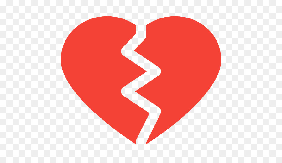 Broken heart Clip art - broken or splitted heart vector png download - 512*512 - Free Transparent  png Download.