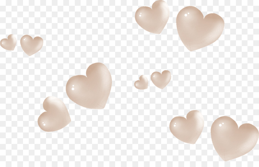 Heart - Brown decorative hearts png download - 1606*1001 - Free Transparent Heart png Download.