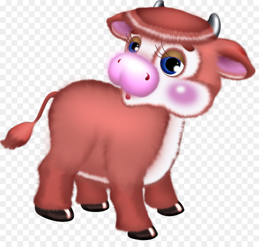 Cattle Red Angus Clip art - Cute Cow Clipart png download - 1198*1139 - Free Transparent Cattle png Download.