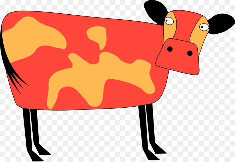 Cattle Red Angus Clip art - cow png download - 2400*1648 - Free Transparent Cattle png Download.
