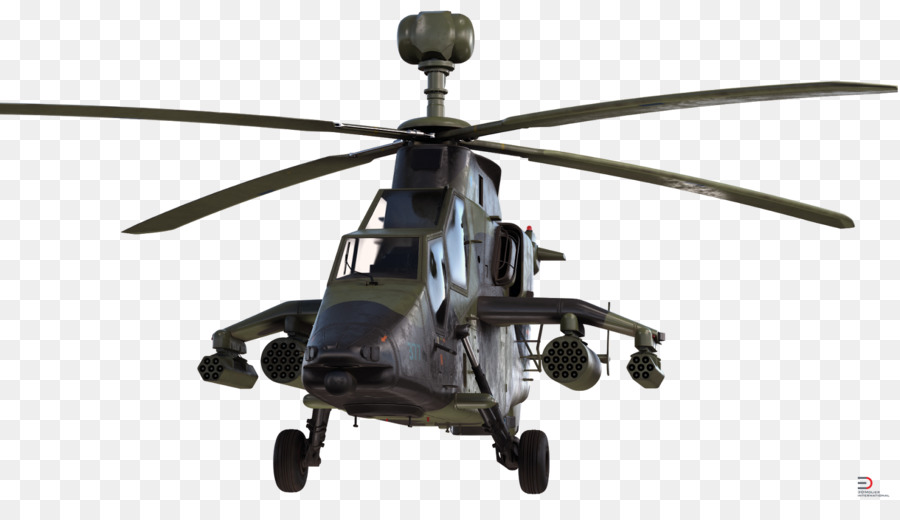 Eurocopter Tiger Helicopter rotor TurboSquid 3D modeling - apache helicopter png download - 1600*900 - Free Transparent Eurocopter Tiger png Download.