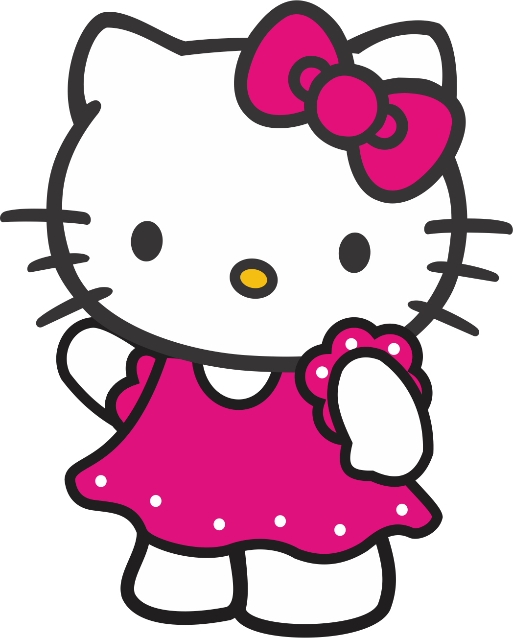 Hello Kitty Character Canvas print - hello kitty png download - 1048*
