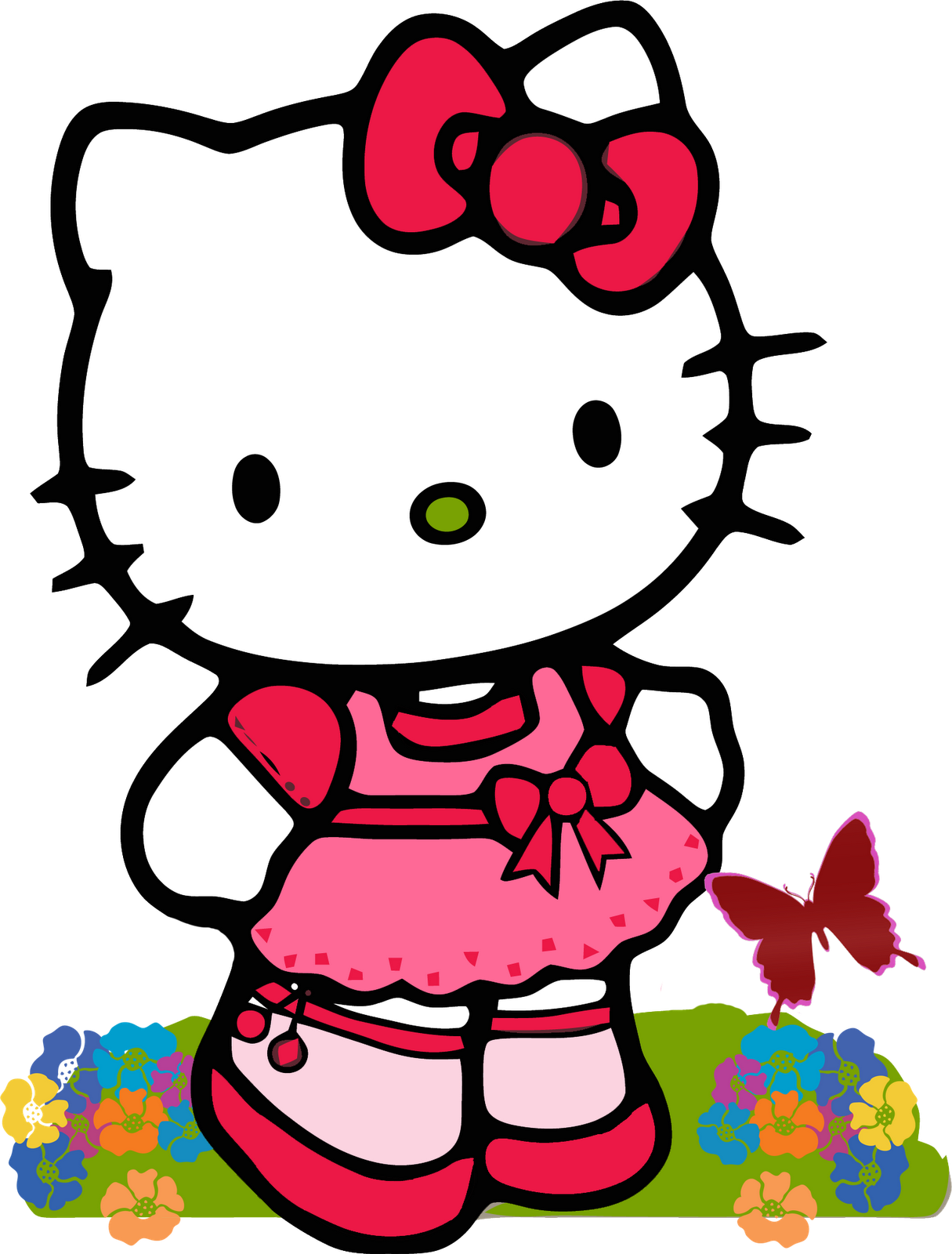 Hello Kitty Drawing png download - 1330*1600 - Free Transparent Hello Kitty  png Download. - CleanPNG / KissPNG