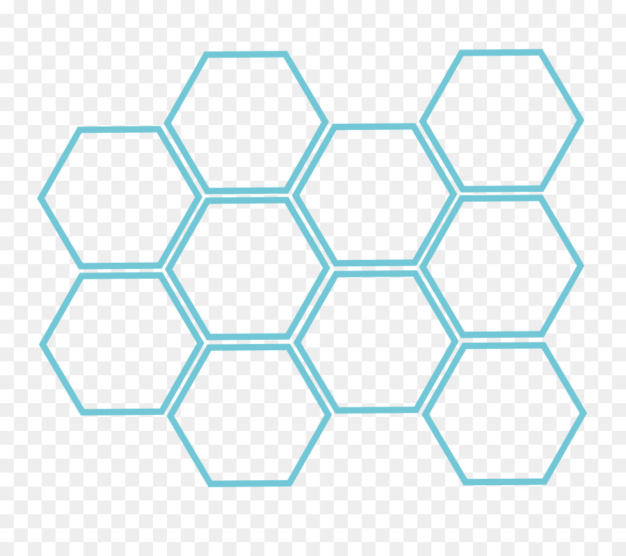 European dark bee Hexagon Honeycomb Honey bee - Hexagonal box png download - 800*800 - Free Transparent Honeycomb png Download.