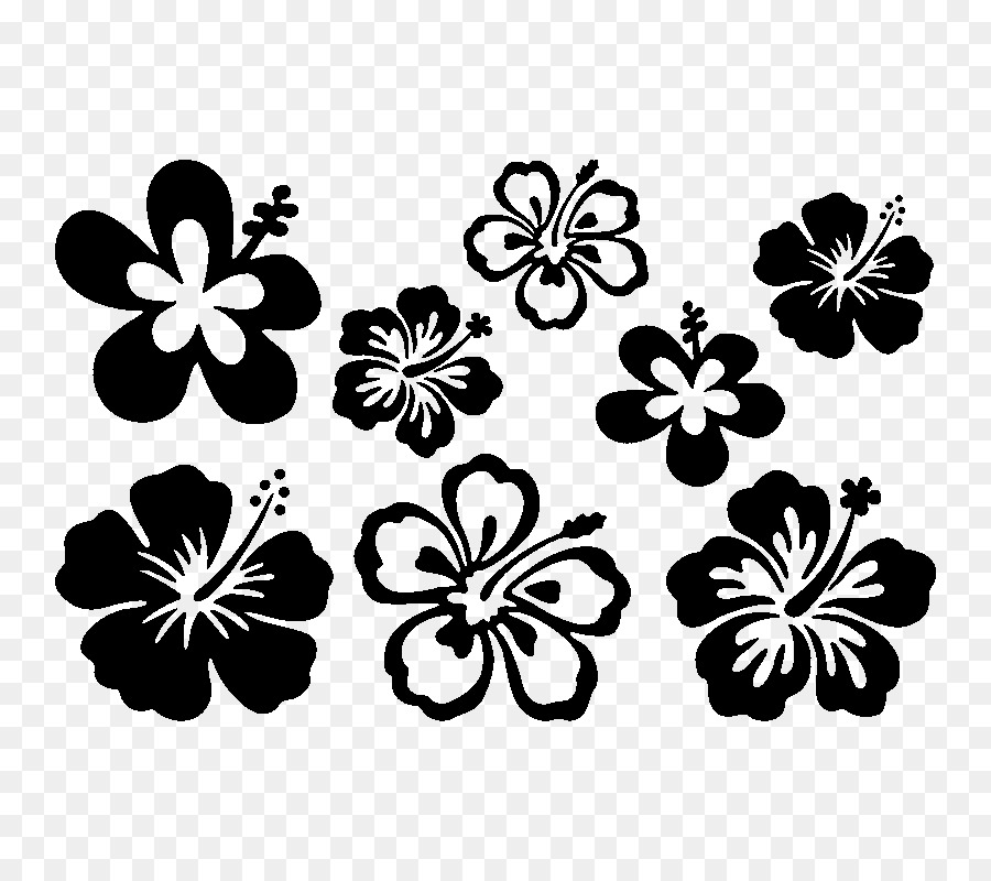 Sticker Car Flower Decal Hibiscus - car png download - 800*800 - Free Transparent Sticker png Download.