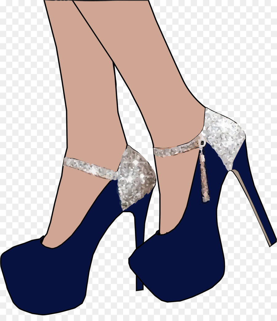 High-heeled footwear Shoe Clip art - high heel png download - 1940*2204 - Free Transparent  png Download.