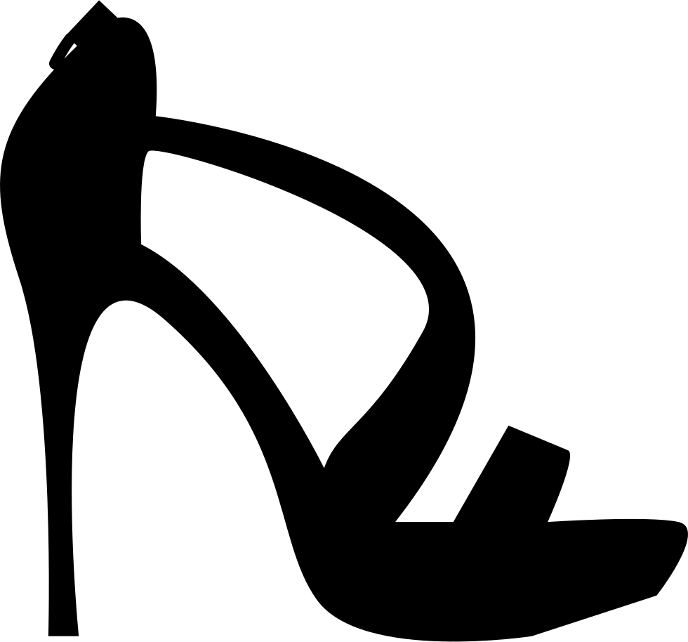 Clipart of a Shiny White High Heel Shoe - Royalty Free Vector Illustration  by vectorace #1355065