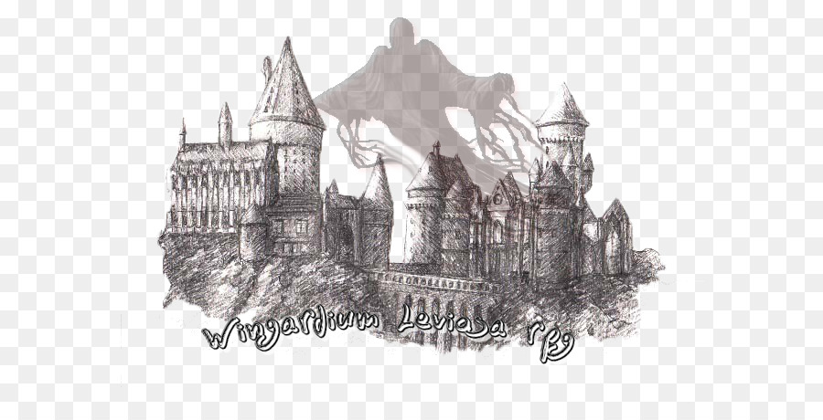 Garrï Potter Sketch Hogwarts School of Witchcraft and Wizardry Harry Potter and the Prisoner of Azkaban Fictional universe of Harry Potter - Castle png download - 640*444 - Free Transparent Garrï Potter png Download.