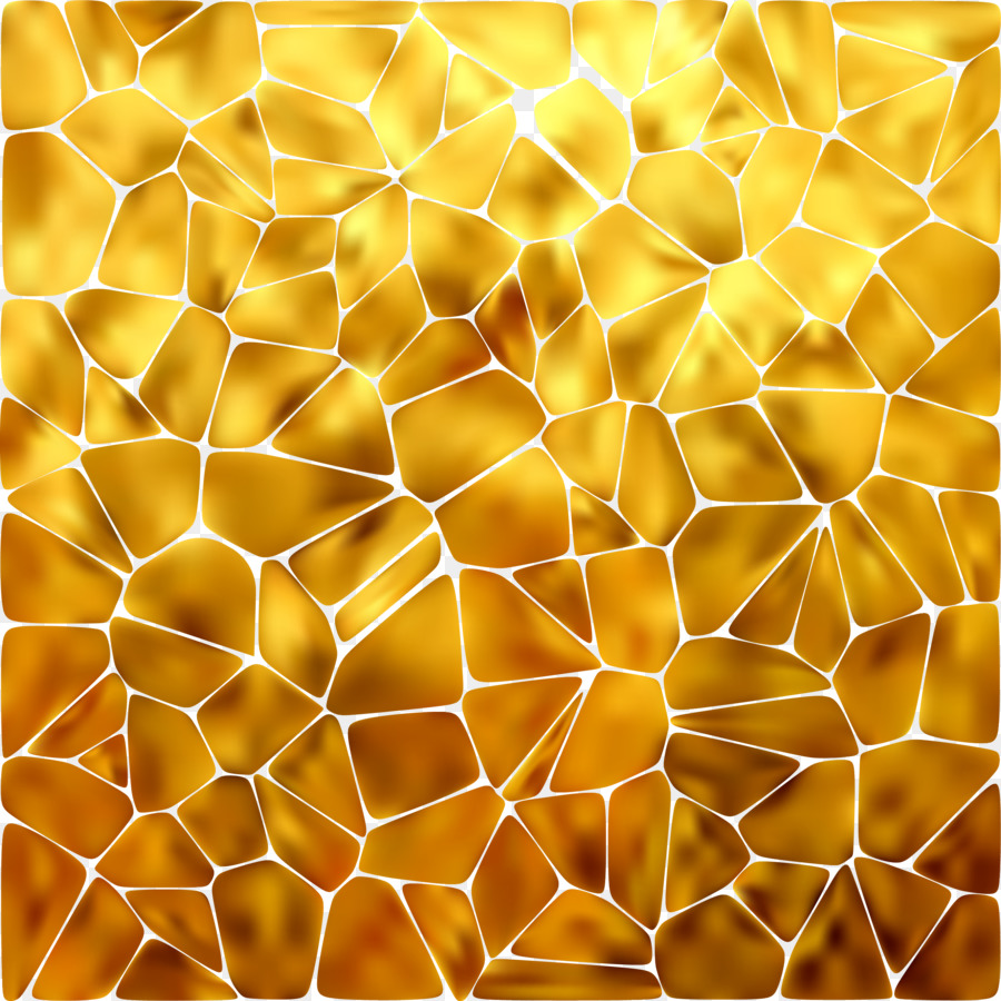 Honeycomb Gold Aluminium foil Wallpaper - Golden Irregular Technology Cellular Background Vector png download - 2582*2582 - Free Transparent Honeycomb png Download.