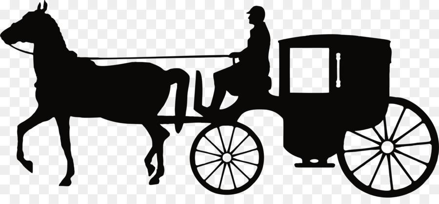 Horse and buggy Carriage Clip art - driving png download - 2346*1060 - Free Transparent Horse png Download.