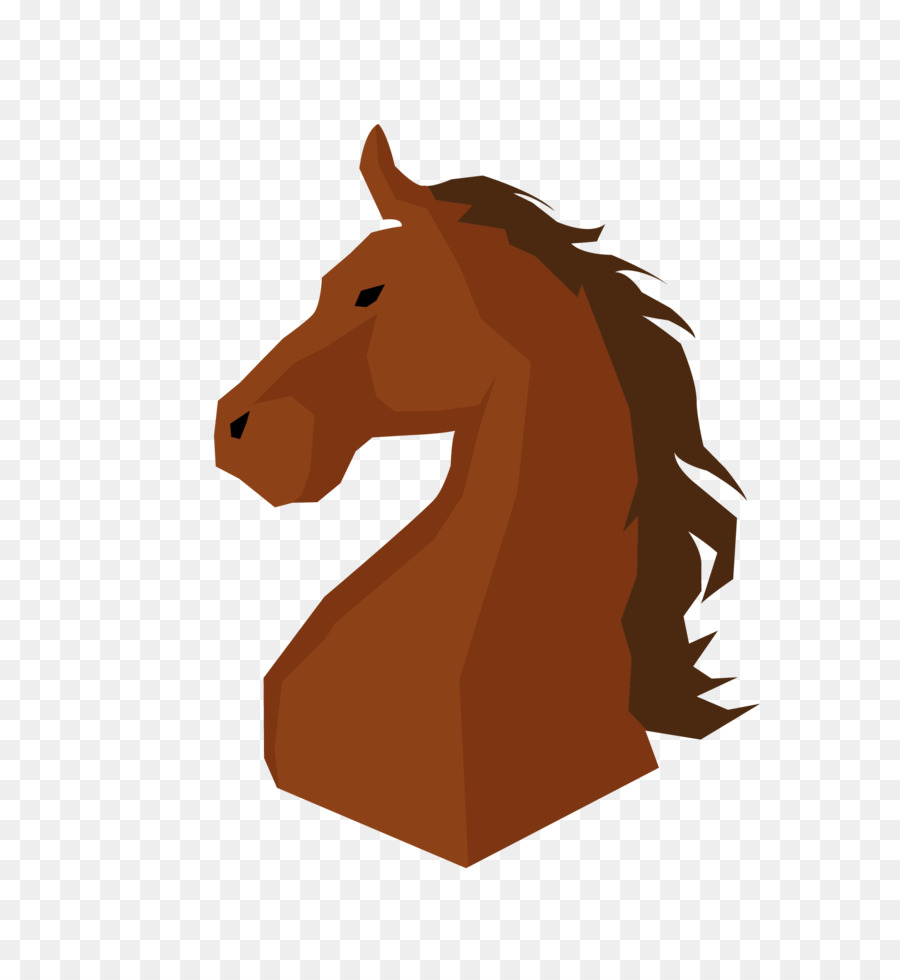 Mustang Pony Mane Stallion - Vector brown horse head image png download - 1930*2063 - Free Transparent Mustang png Download.