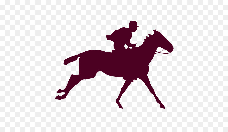 Horse Equestrian Silhouette - horse riding png download - 512*512 - Free Transparent Horse png Download.