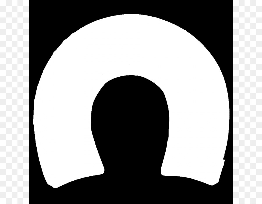 Headgear Black and white Silhouette Circle - Picture Of Horse Shoe png download - 700*700 - Free Transparent Head png Download.