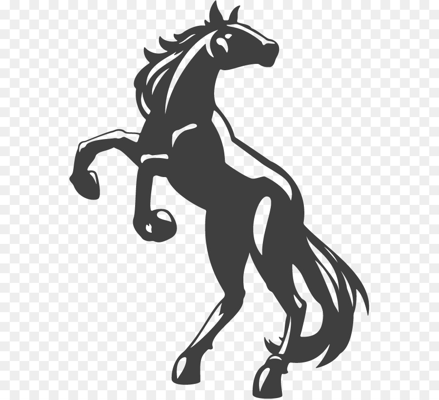 Horse Logo - Howling dark horse vector material png download - 615*818 - Free Transparent Horse png Download.