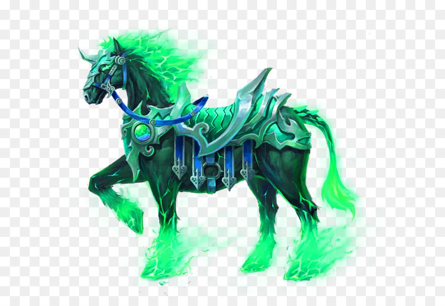 ArcheAge Horse Game - Green game gong loaded iron horse decorative patterns png download - 658*613 - Free Transparent ArcheAge png Download.