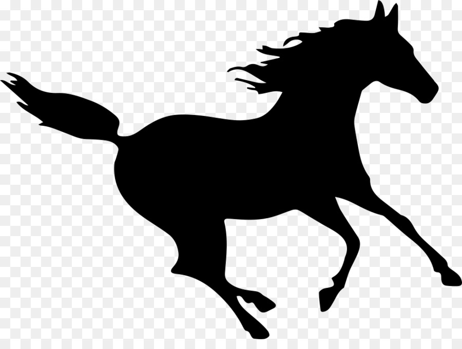 Standing Horse Silhouette Drawing Clip art - horse png download - 1200* ...