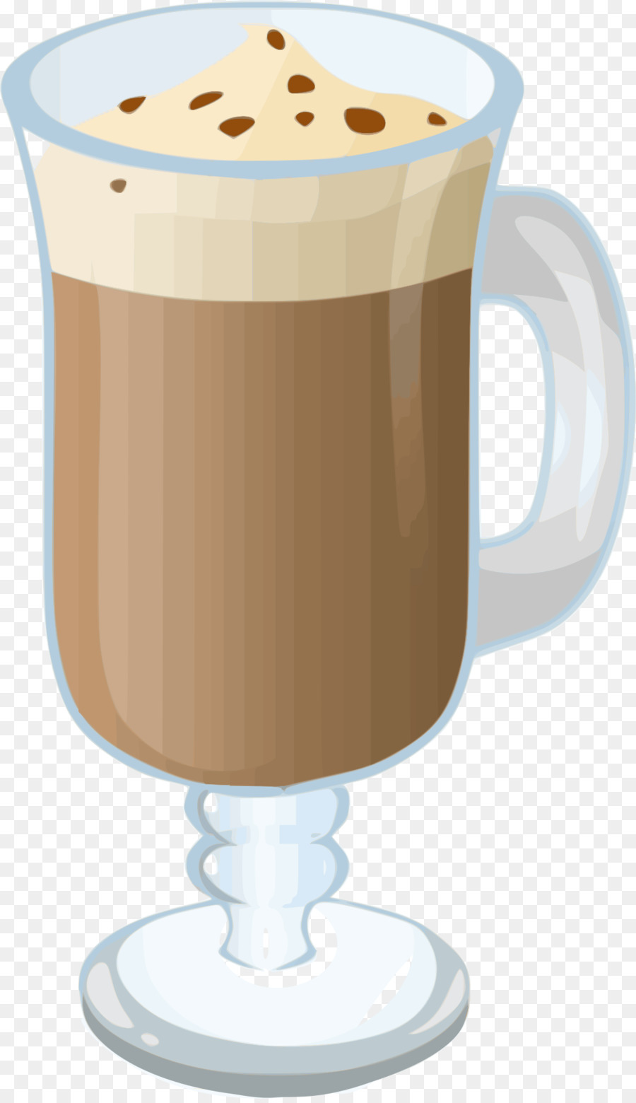 Coffee Hot chocolate Clip art - Snow top coffee and transparent cup png download - 1109*1920 - Free Transparent Coffee png Download.