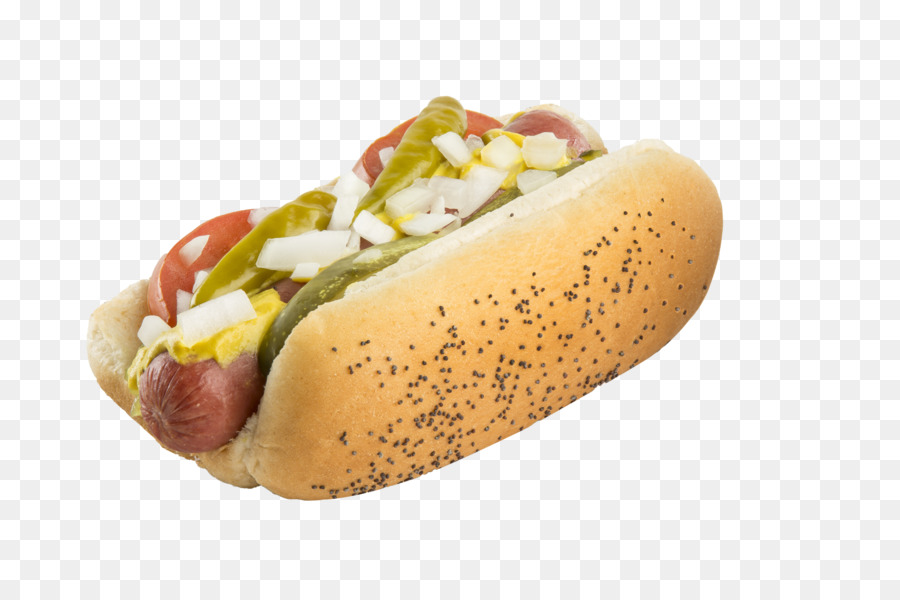Chicago-style hot dog Chicago-style hot dog Fast food Gourmet Burgers Kebabs & More - hot dog png download - 5760*3840 - Free Transparent Chicago png Download.