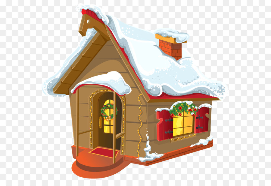 Christmas House Clip art - Christmas Winter House PNG Clipart Image png download - 6428*6015 - Free Transparent Gingerbread House png Download.