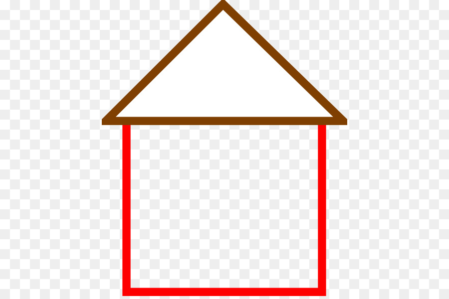 House Clip art - Outline Of House png download - 492*594 - Free Transparent House png Download.