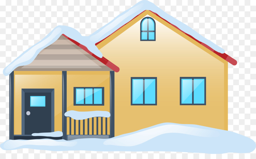 Winter Snow House Illustration - Snow covered house png download - 2684*1615 - Free Transparent Winter png Download.