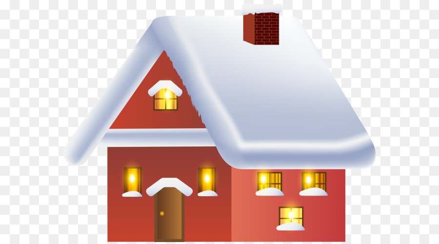 Amazon.com House Winter Snow Igloo - Red Winter House Transparent PNG Image png download - 8000*6101 - Free Transparent House png Download.