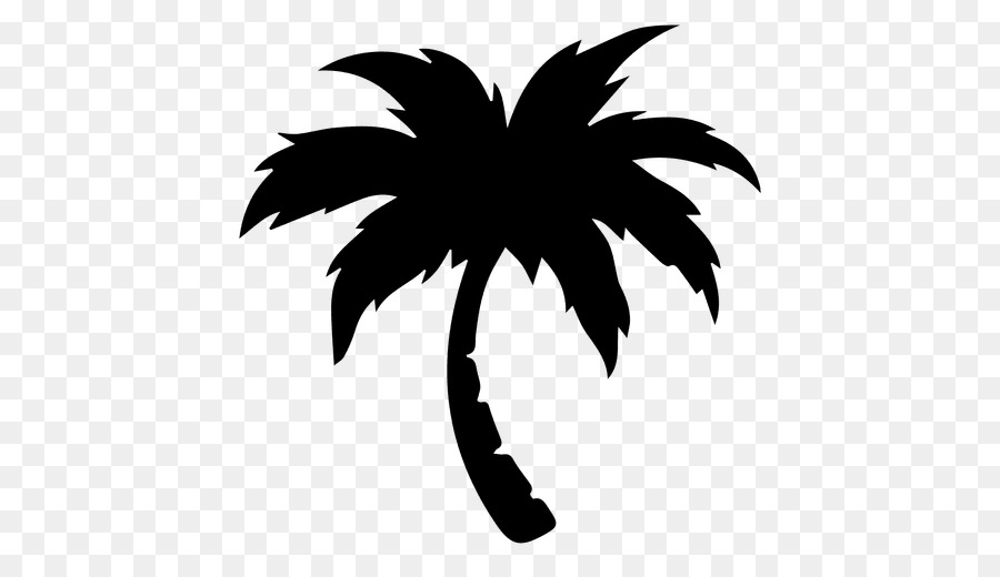 Silhouette Drawing - date palm png download - 512*512 - Free Transparent Silhouette png Download.