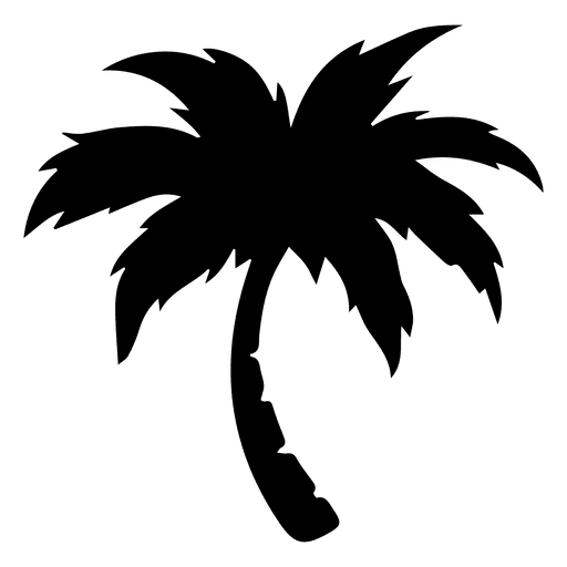 Silhouette Drawing - date palm png download - 512*512 - Free ...