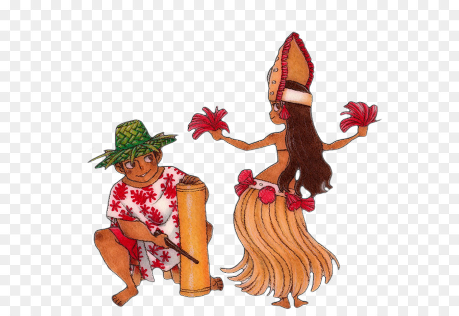 Tahiti Hula Dance Hawaii - painting png download - 605*613 - Free Transparent Tahiti png Download.