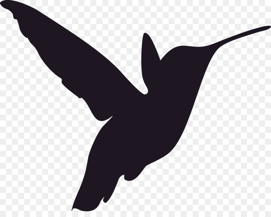 Hummingbird Stencil Silhouette - Bird png download - 1280*997 - Free Transparent Hummingbird png Download.
