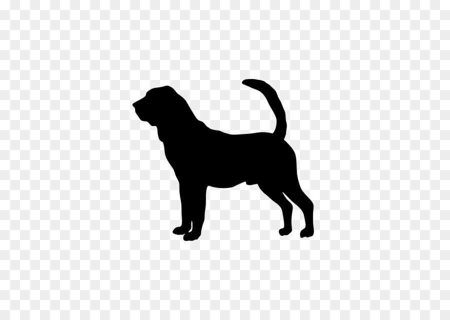 Bloodhound Siberian Husky Black and Tan Coonhound Affenpinscher Rottweiler - Silhouette png download - 640*640 - Free Transparent Bloodhound png Download.