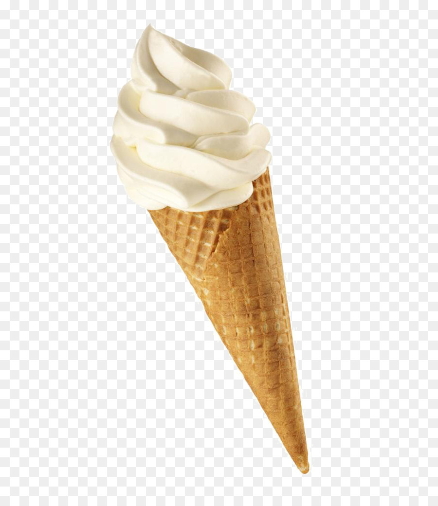 Ice cream cone Vanilla ice cream - Creamy vanilla ice cream png download - 600*1024 - Free Transparent Ice Cream png Download.