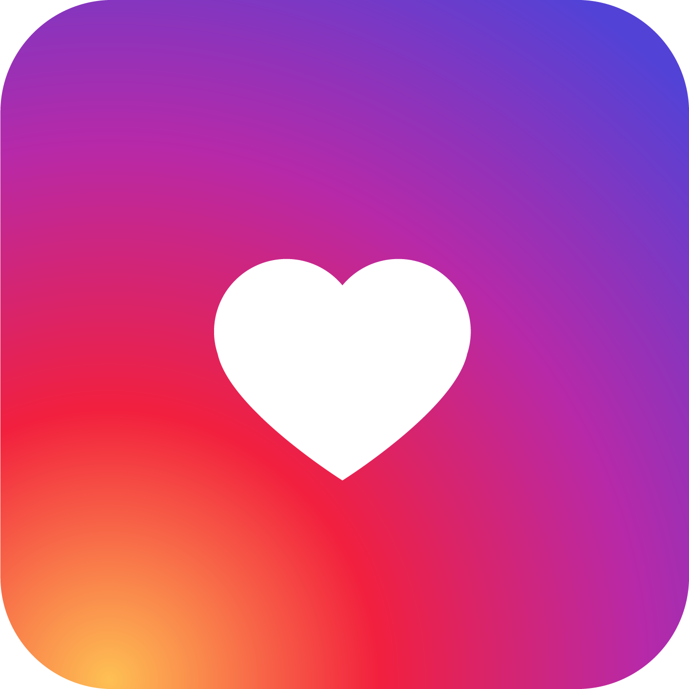 Heart Clip art - instagram png download - 1413*1412 - Free Transparent ...