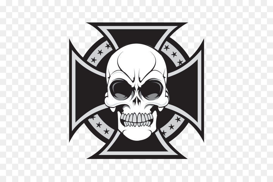 Human skull symbolism Iron Cross Nazism - skull png download - 600*600 - Free Transparent  png Download.