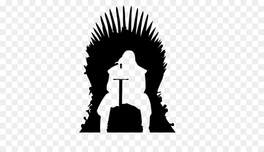 Eddard Stark Jon Snow Iron Throne Daenerys Targaryen House Stark - Silhouette png download - 1024*576 - Free Transparent Eddard Stark png Download.