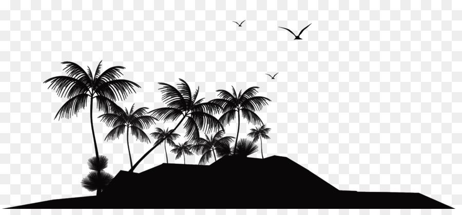 Tropical Islands Resort Silhouette Island Clip art - Silhouette png download - 1600*726 - Free Transparent Tropical Islands Resort png Download.