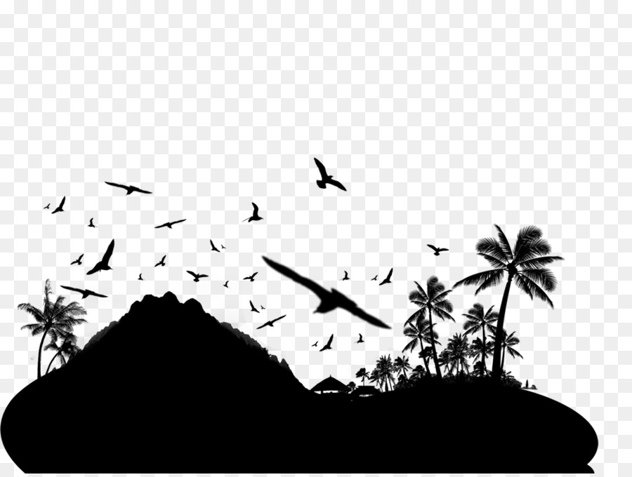 Silhouette Download - Silhouette Island png download - 1000*750 - Free Transparent Silhouette png Download.