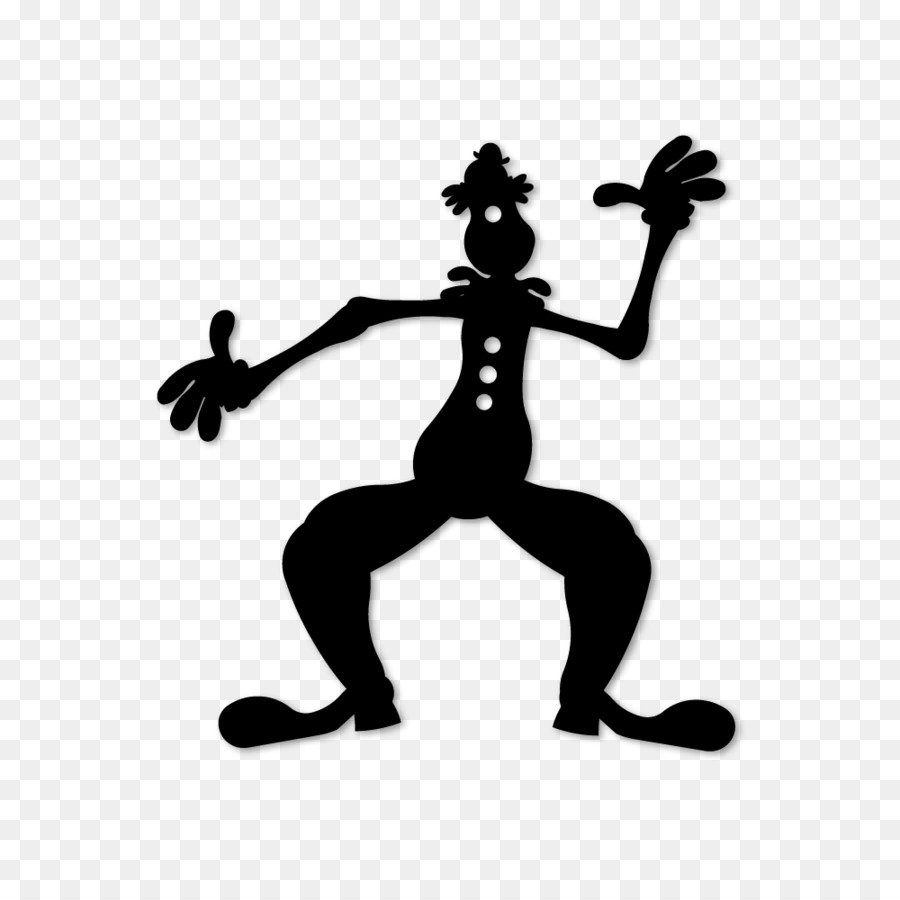 Silhouette Clown Shadow play Puppetry - Forms of wholesale png download - 1000*1000 - Free Transparent Silhouette png Download.