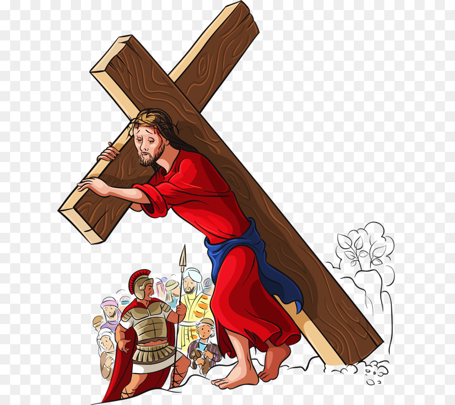 Stock photography Stock illustration Clip art - carry the cross of jesus png download - 674*800 - Free Transparent Stock Photography png Download.