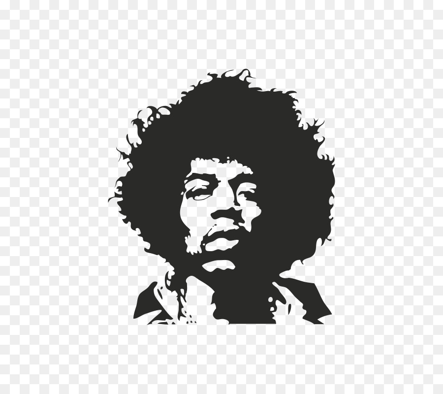 Jimi Hendrix Wall decal Sticker Art - painting png download - 800*800 - Free Transparent Jimi Hendrix png Download.