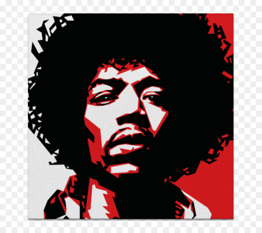 Jimi Hendrix Guitarist Graphic design Stencil Poster - bmp bitmap image png download - 800*800 - Free Transparent Jimi Hendrix png Download.