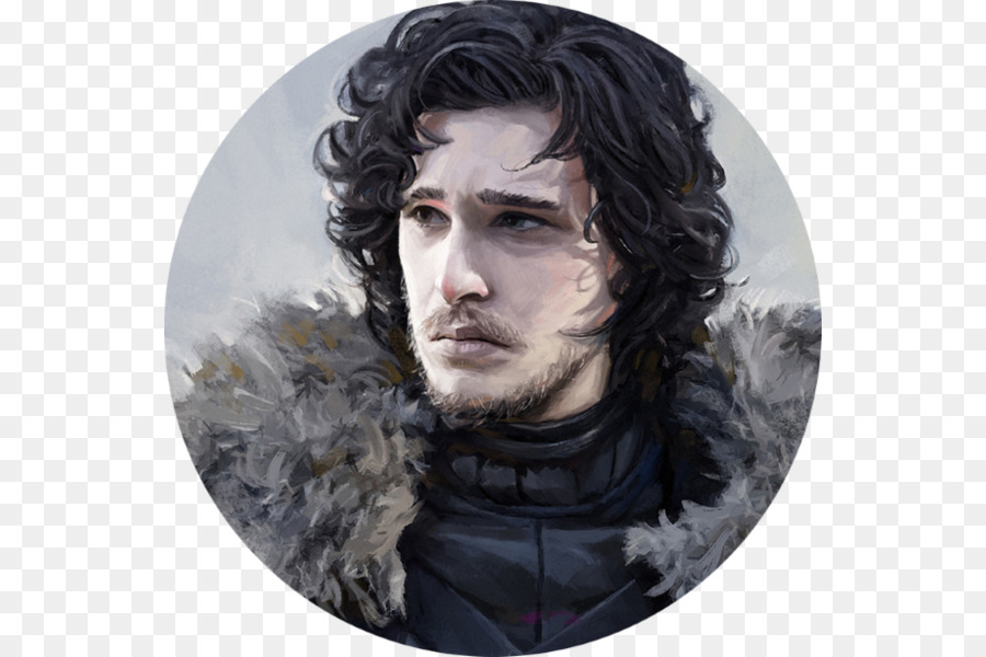 Portrait Jon Snow Art Commission Game of Thrones - Game of Thrones png download - 600*600 - Free Transparent Portrait png Download.
