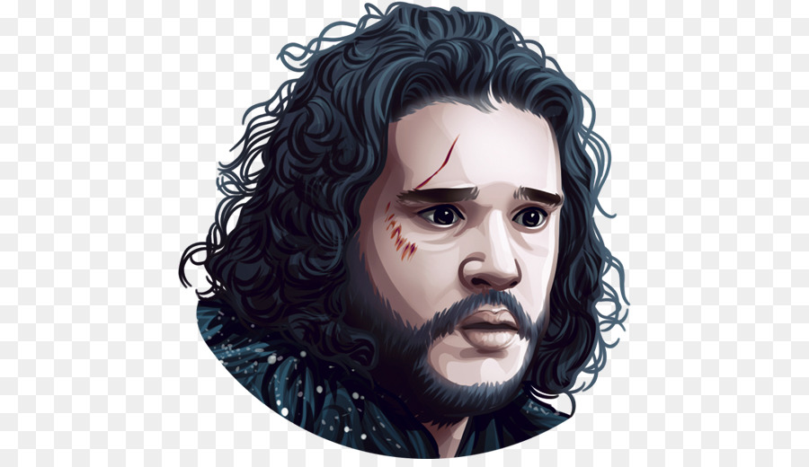 Game of Thrones Jon Snow Daenerys Targaryen Sticker Telegram - Game of Thrones png download - 512*512 - Free Transparent Game Of Thrones png Download.