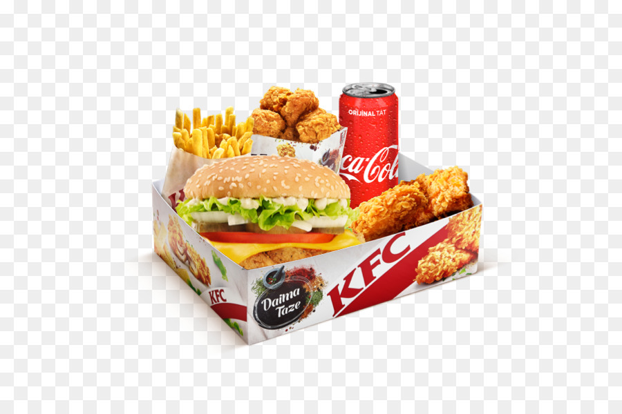 Fast food restaurant KFC Hamburger Junk food - junk food png download - 600*600 - Free Transparent Fast Food png Download.